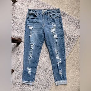 Kancan Distressed Blue Jeans - Size 31/W15